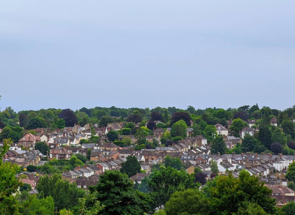 Berkhamsted, Herts, Fair summer weather...