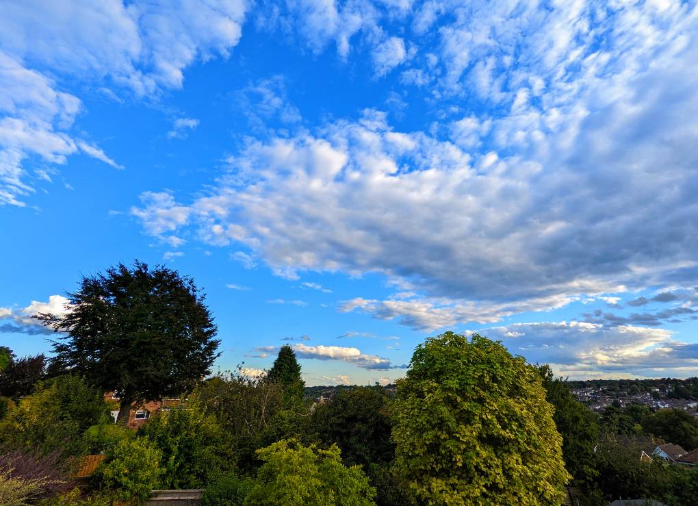 Berkhamsted, Hertfordshire, Fine early autumn evening...