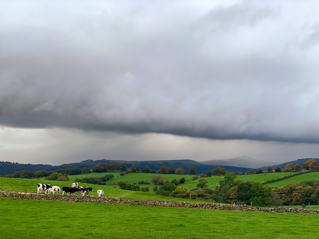 leek, staffordshire, Wet end to the day.....
