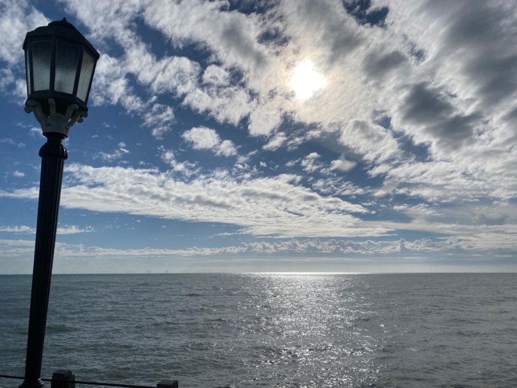 , , Mediterranean like at Worthing Pier...