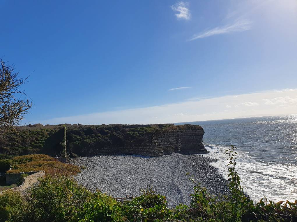 Llantwit Major, Vale of Glamorgan, Autumn sunshine...