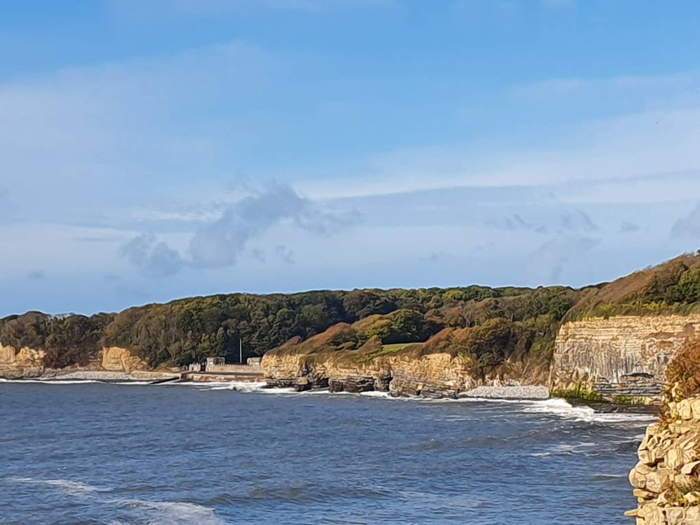 Llantwit Major, Vale of Glamorgan, Autumn sunshine...