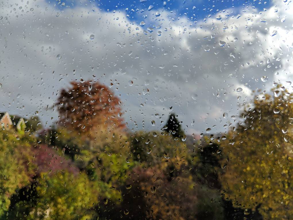 Berkhamsted, Herts, Showers and autumnal colours...