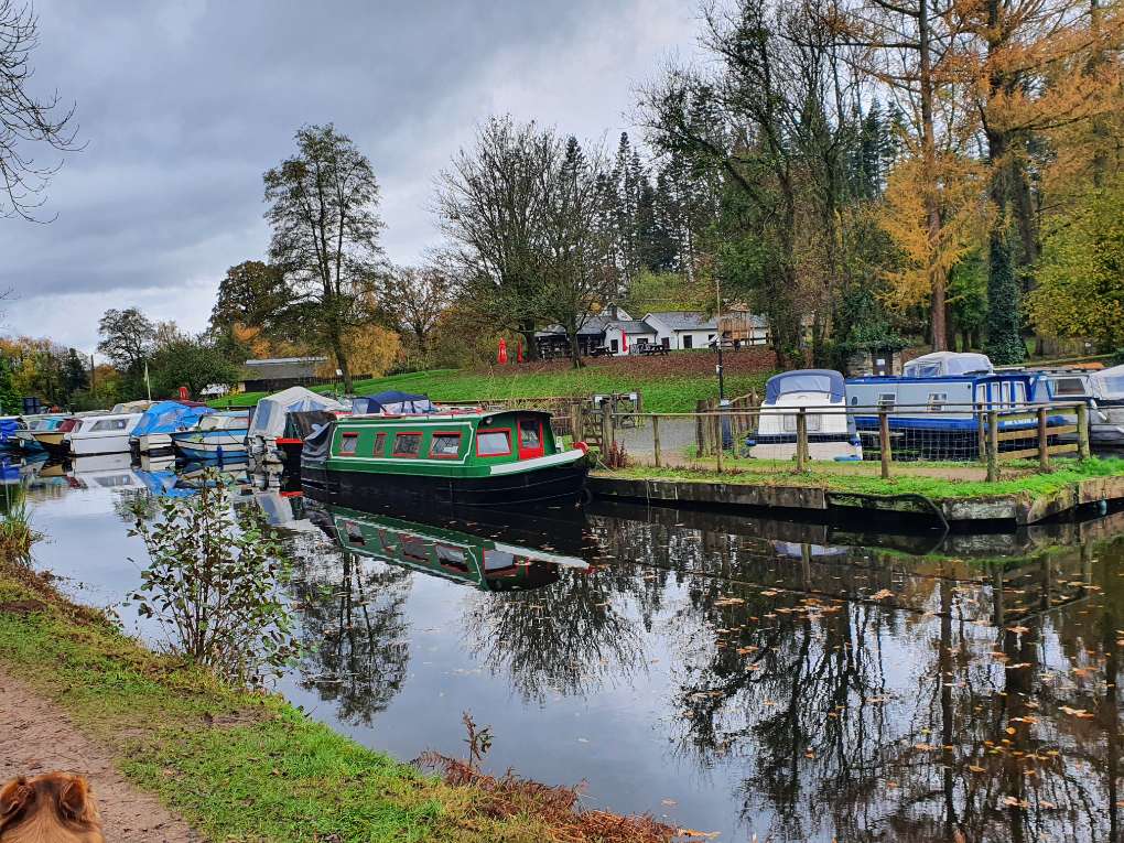 Abergavenny, Monmouthshire, Autumn day...