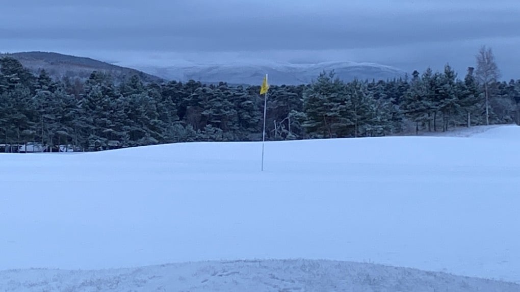Near to Grantown on Spey Course closed!. Posted by Dizzy Daff