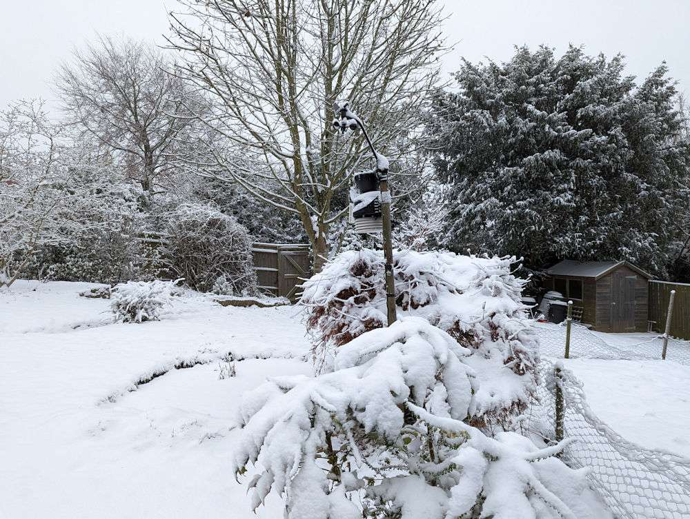 Berkhamsted, Herts, Snow on December 12th 2022...