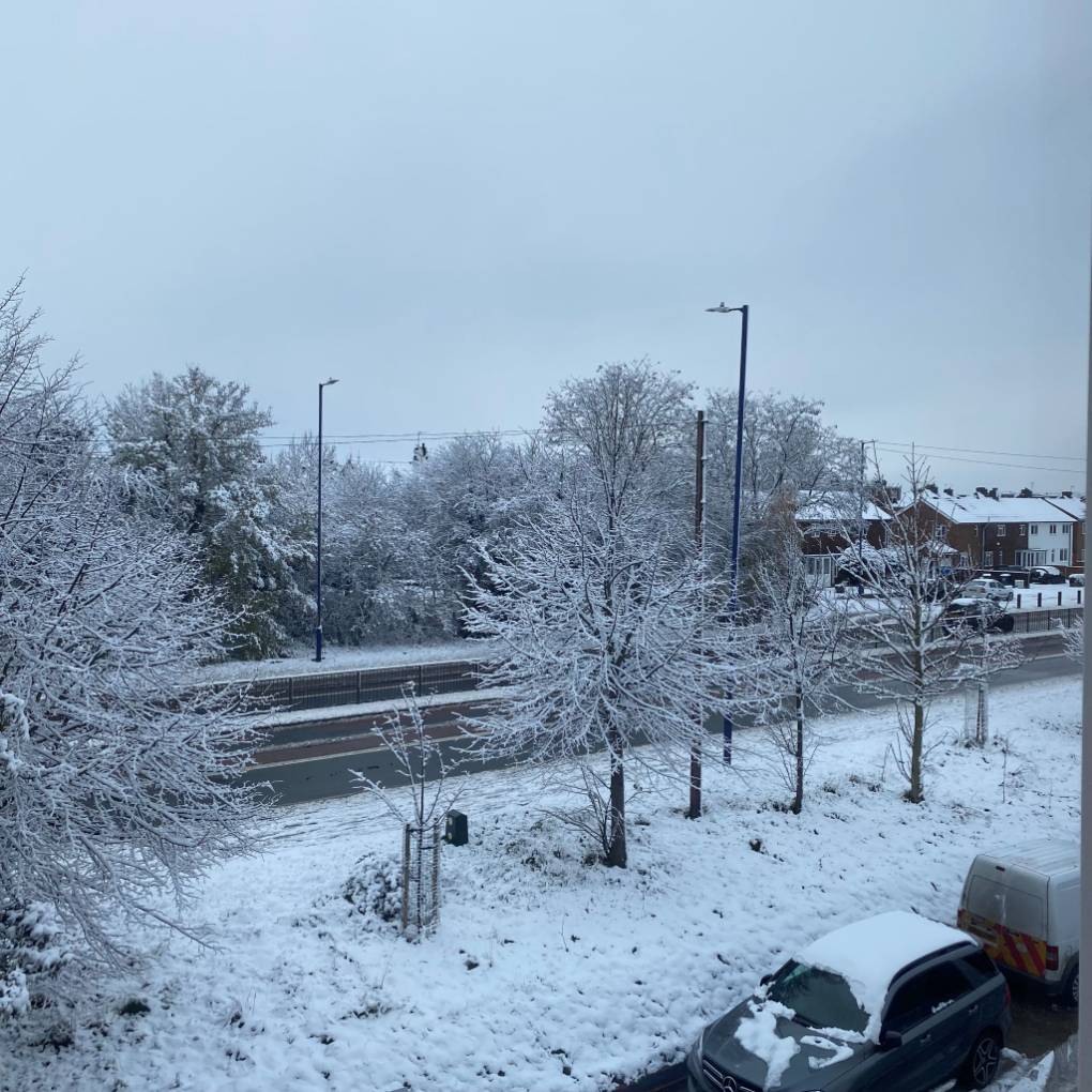 Dartford, Kent, View from my works window 12th December 22...