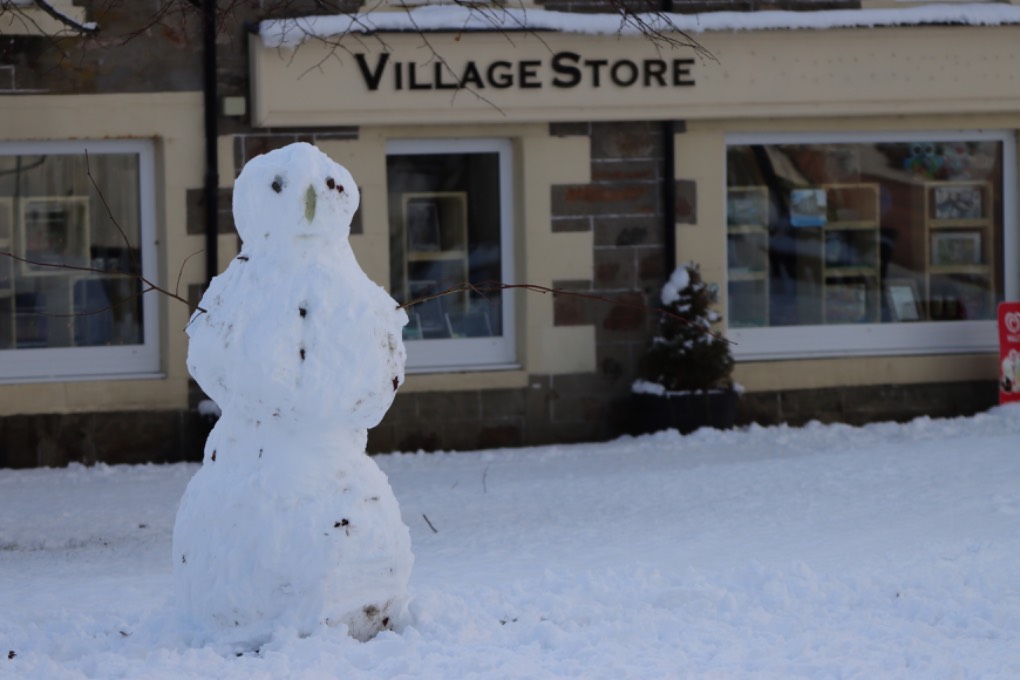 Tomintoul, , Snow...