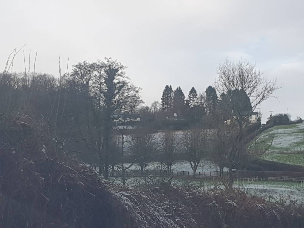 Rudry, Caerphilly, Winter's day...