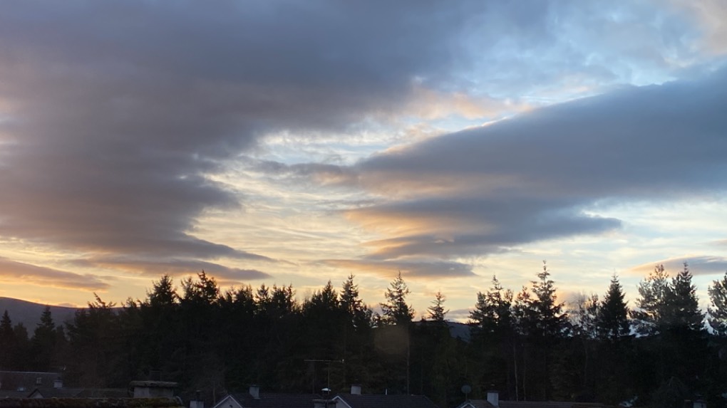 Grantown on Spey, Highlands, Fine morning…....