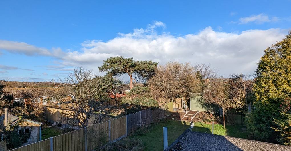 Leysdown, Kent, North Sea convection, 26th Feb 2023....