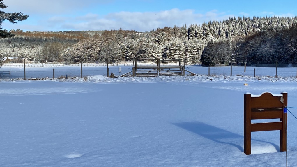 Grantown on Spey, Highlands, No golfing today! ...