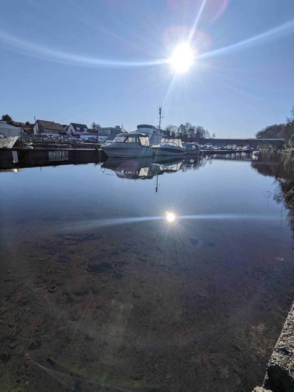 Dumbarton, , Winter on loch lomond...