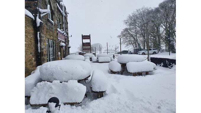 Near to Sheffield. Deep snow in south Sheffield. Posted by rupertwilson20