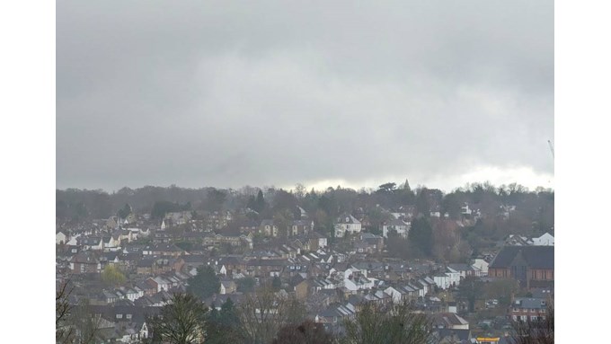 Near to Berkhamsted. Overcast and damp weather. Posted by Brian Gaze