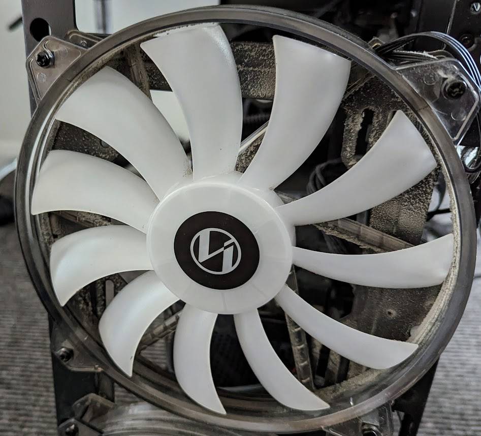 Berkhamsted, Herts, Prototype fan...