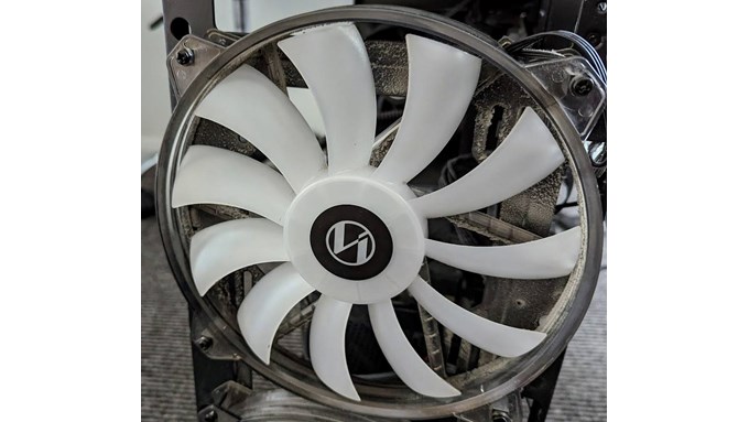 Prototype fan. Posted by Brian Gaze