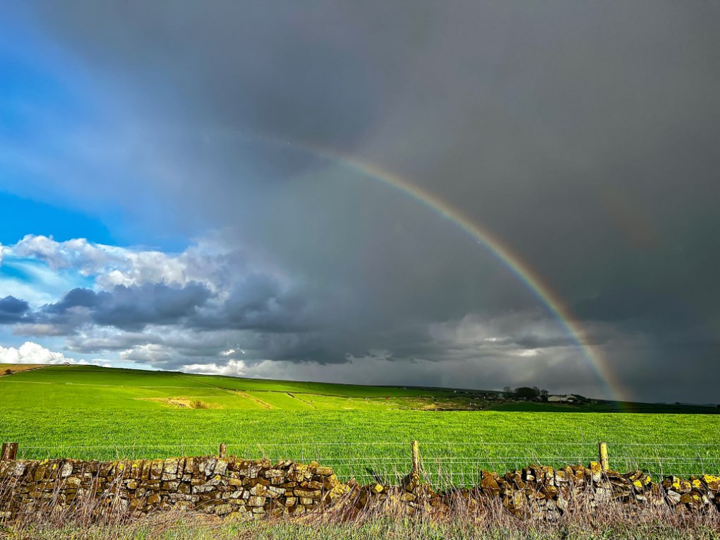 leek, staffordshire, Evening showers and quite cool weather....