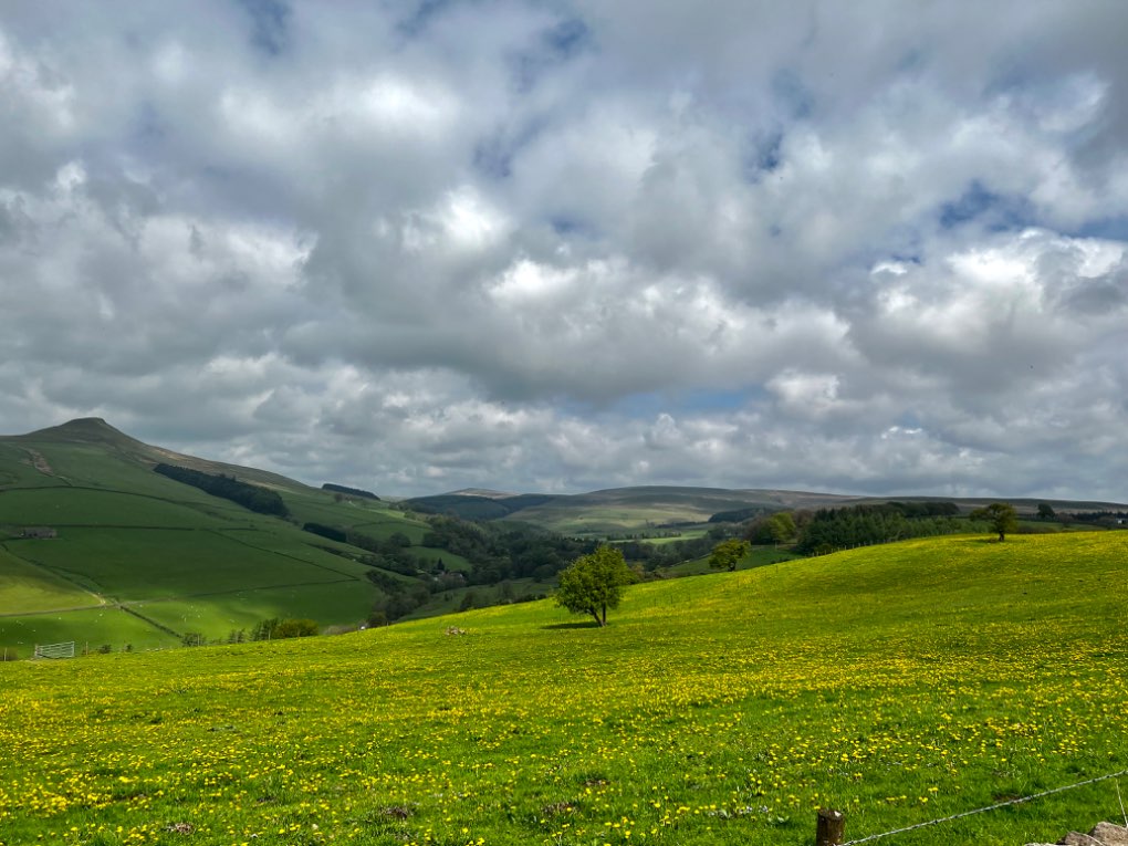 Leek, Staffordshire, Brightening up and feeling warm.....