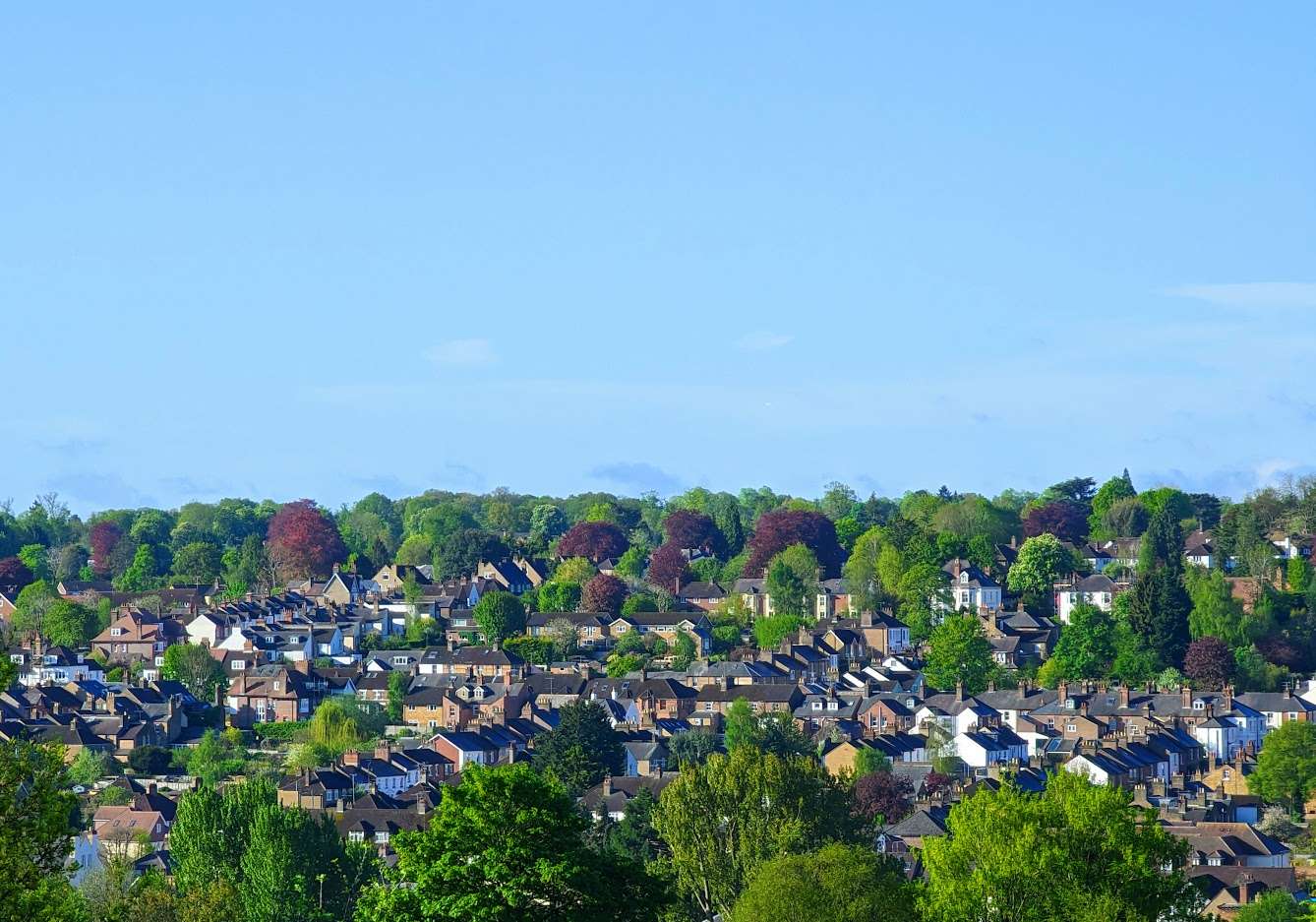 Berkhamsted, Herts, Fine start to the day...