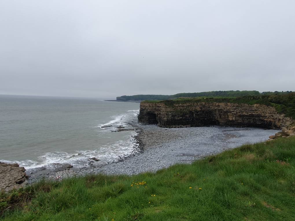 Llantwit Major, Vale of Glamorgan, Chilly Spring...