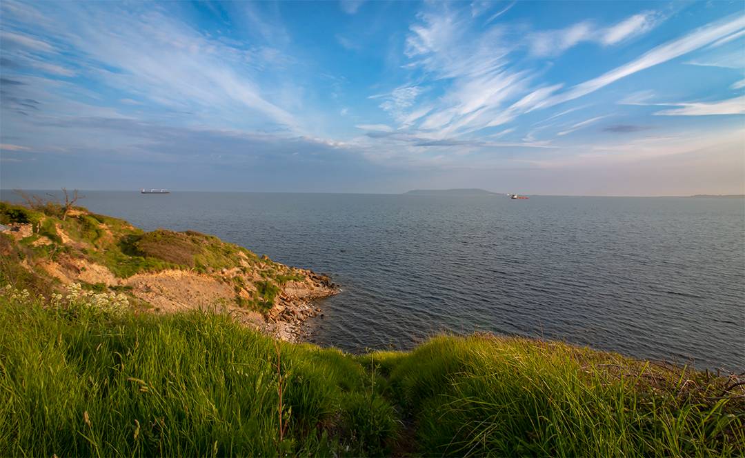 Osmington Mills, Dorset, Evening Light - Osmington Bay...