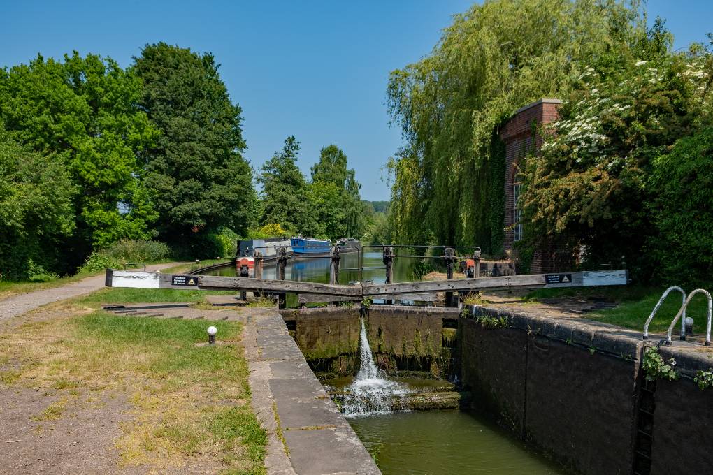 Berkhamsted, Hertfordshire, Summer on the canal...