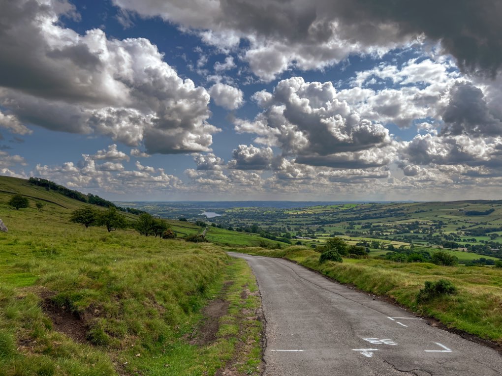 leek, staffordshire, Summer time cumulus ....