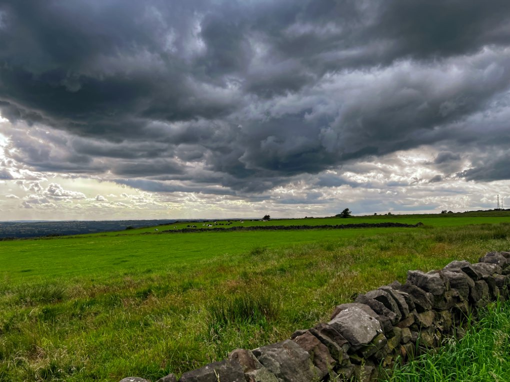 ipstones, staffordshire, Cooler weather with the odd shower today ....