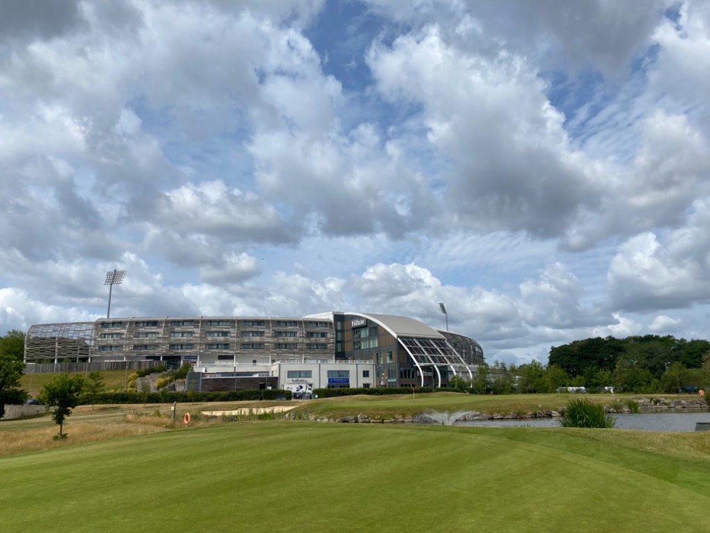 Southampton, , Cooler, but still humid at the Ageas Bowl, Southampton...