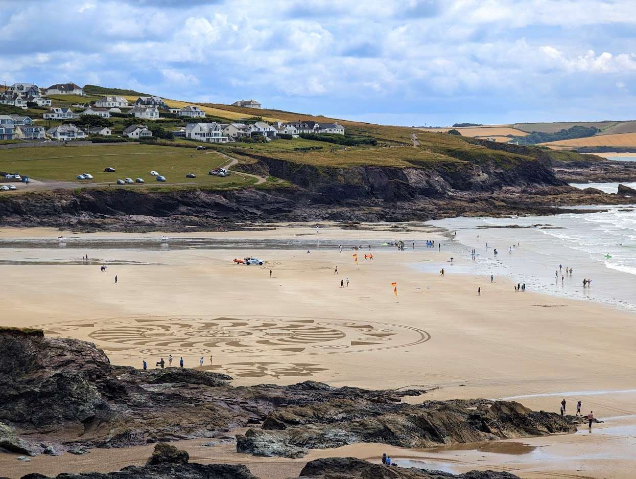 Polzeath, Cornwall, The aliens have landed...