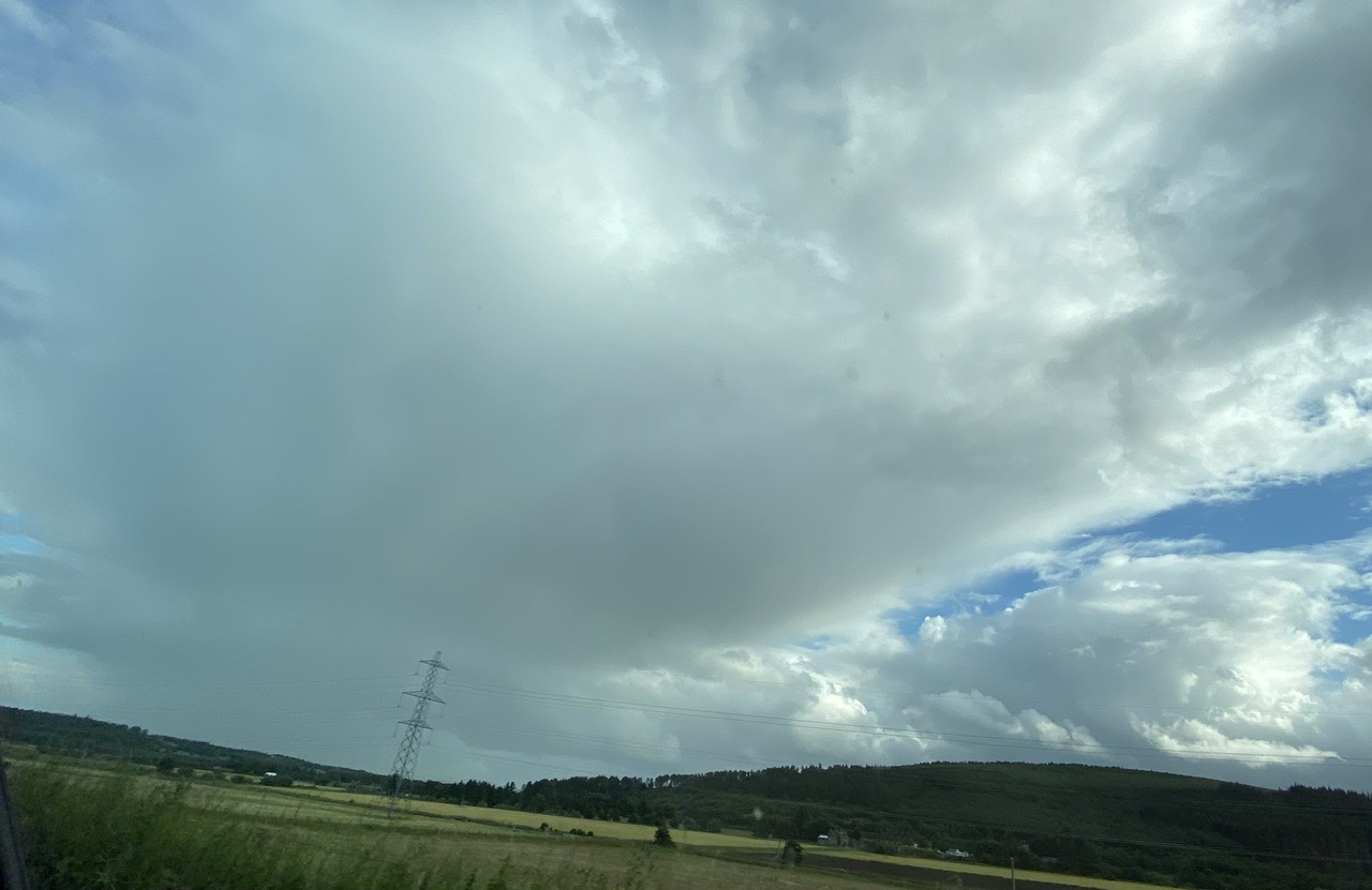 Keith, Banffshire, Big cloud ...