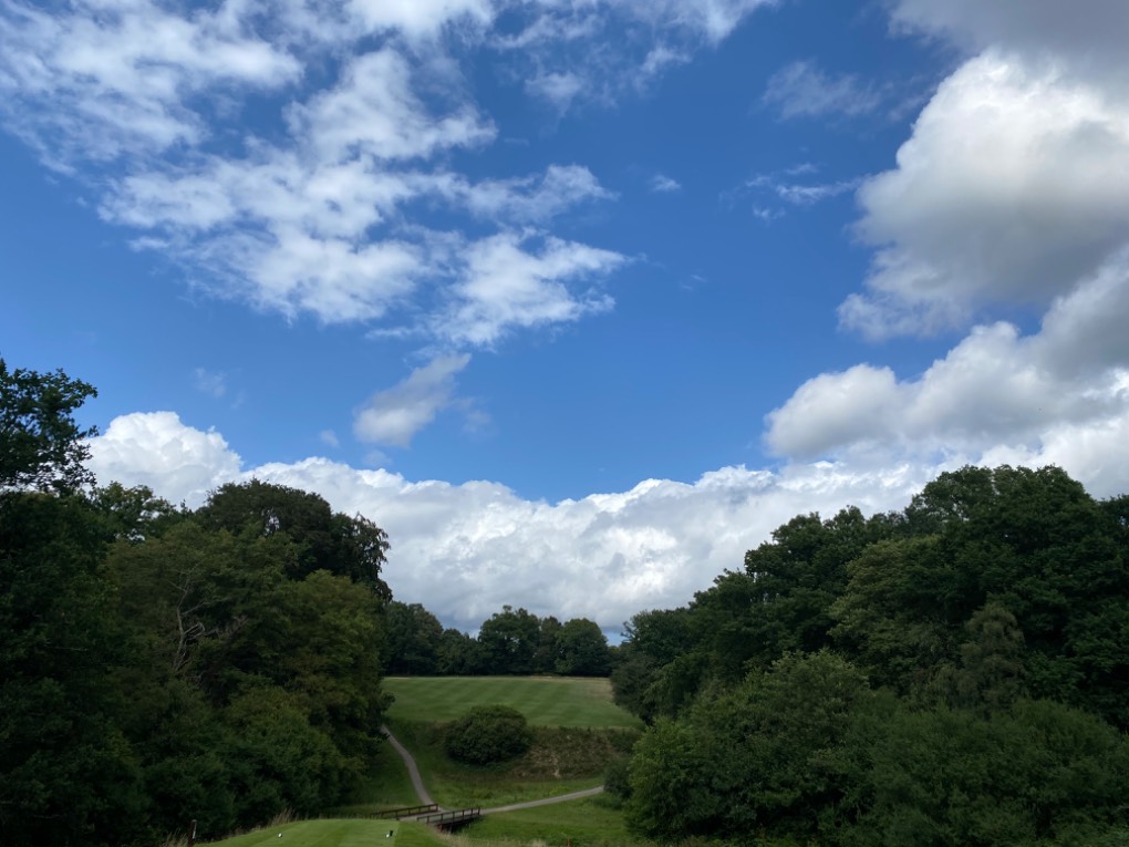, , Showers nearby, but warm and breezy near Horsham...