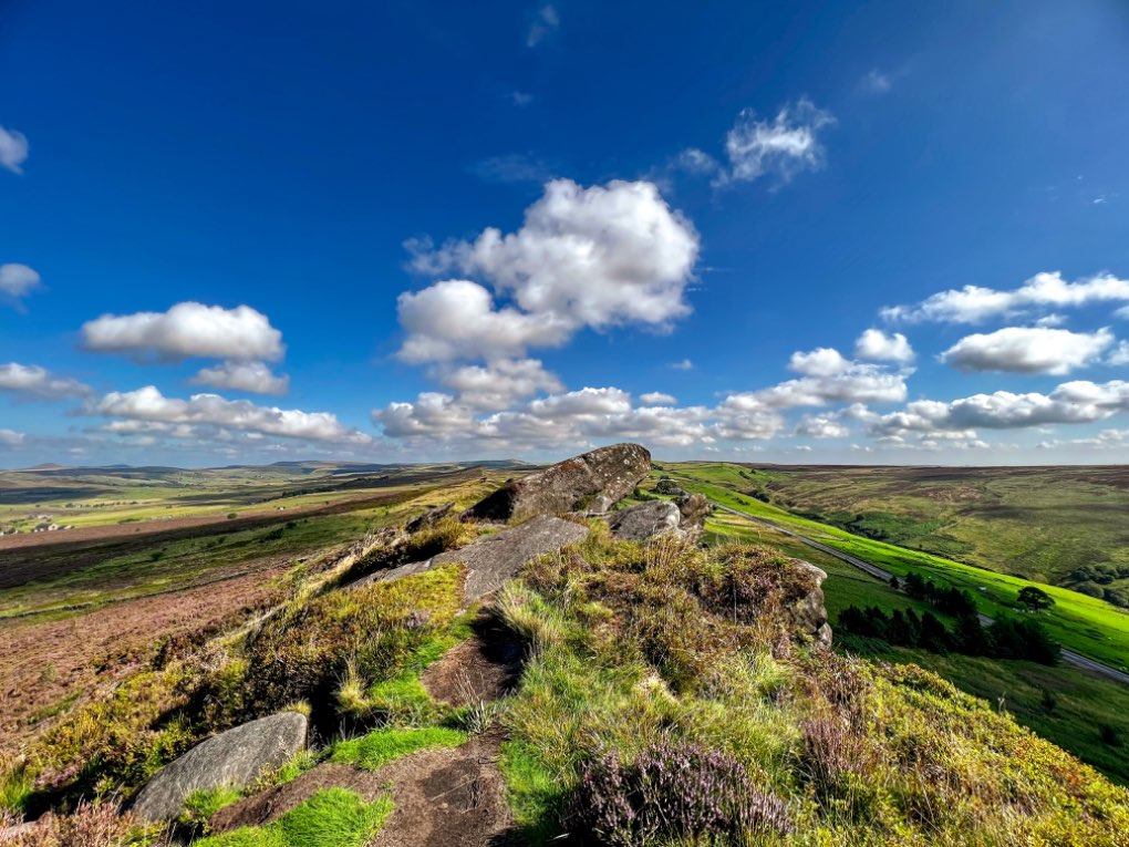 Leek, Staffordshire, Summer returned today ,warm day in the staffs moorlands....