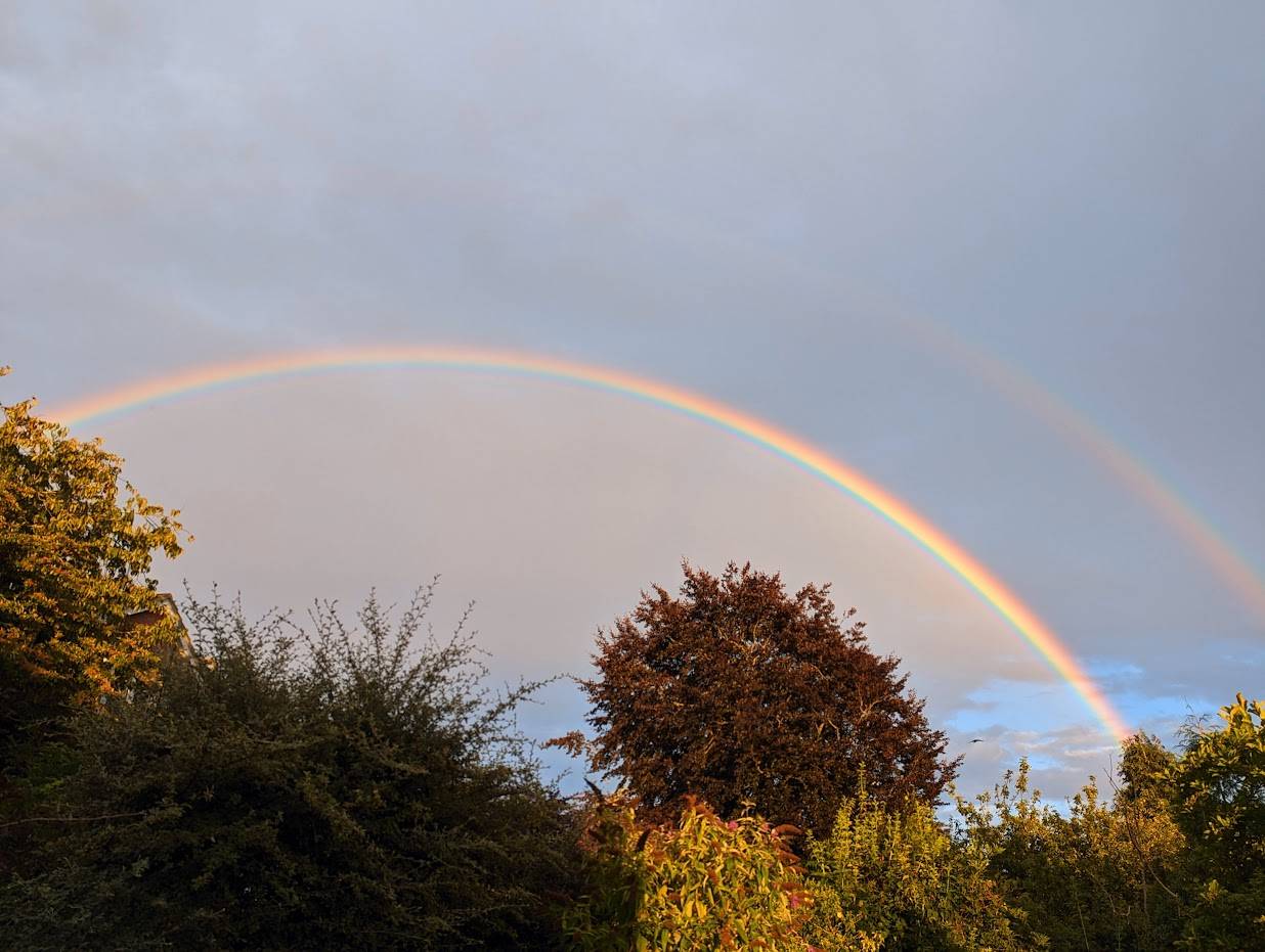 Searching for that pot of gold Berkhamsted, Herts,, sent by Brian gaze