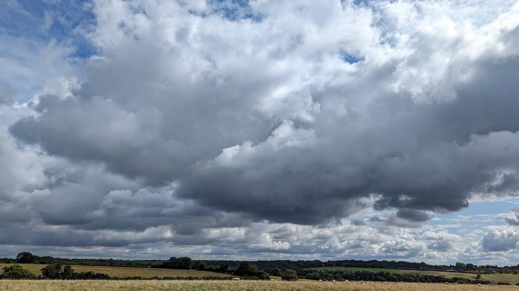 Berkhamsted, Herts, Quiet weather in late August...