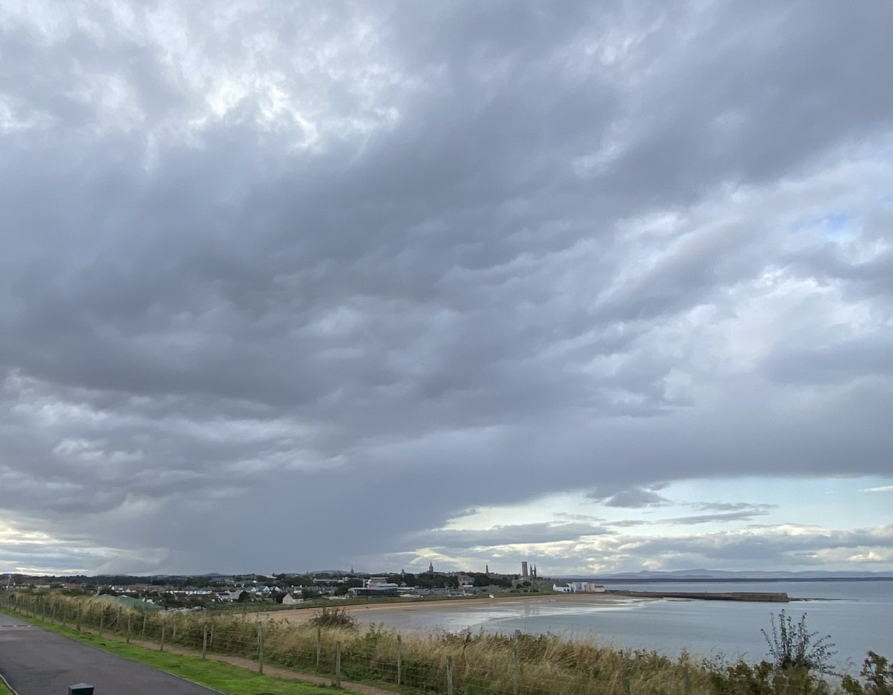 St Andrews, Fife, Heavy shower approaching…....