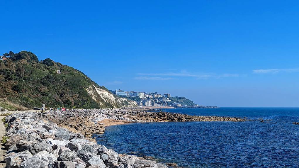 Ventnor, Isle of Wight, Ventnor during hte September 2023 heatwave...