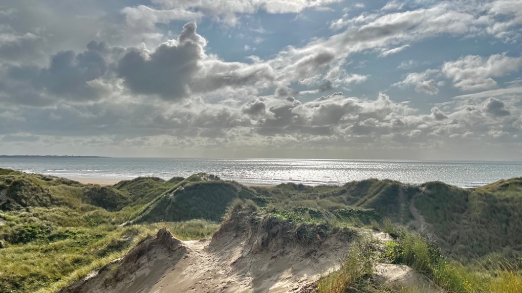 Harlech, , Fine but cool Harlech beach....