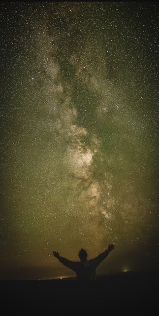 Porthmadog, , Only one clear night all week but managed to get the Milky Way....
