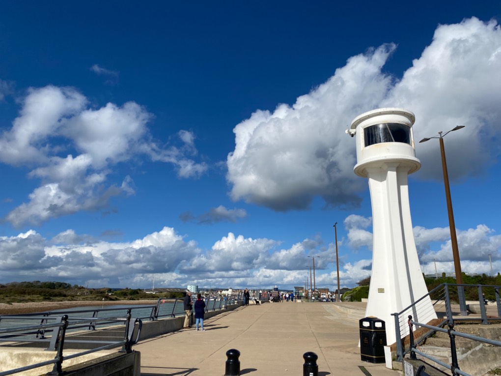 Littlehampton, , Beautiful, cool, crisp day at Littlehampton, but showers brewing in a NW fl...