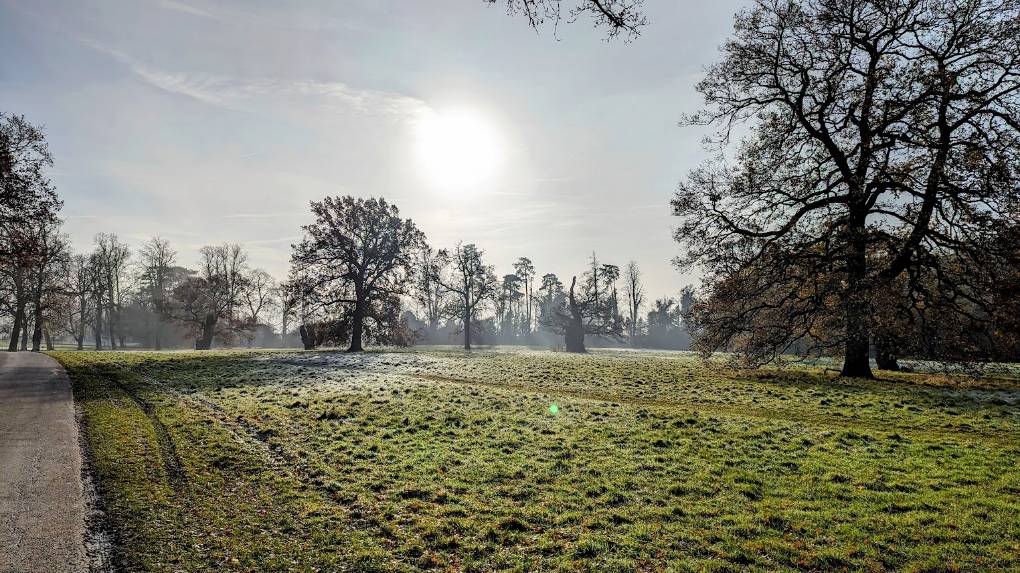 Blenheim Palace, , Blenheim Palace trail in December...