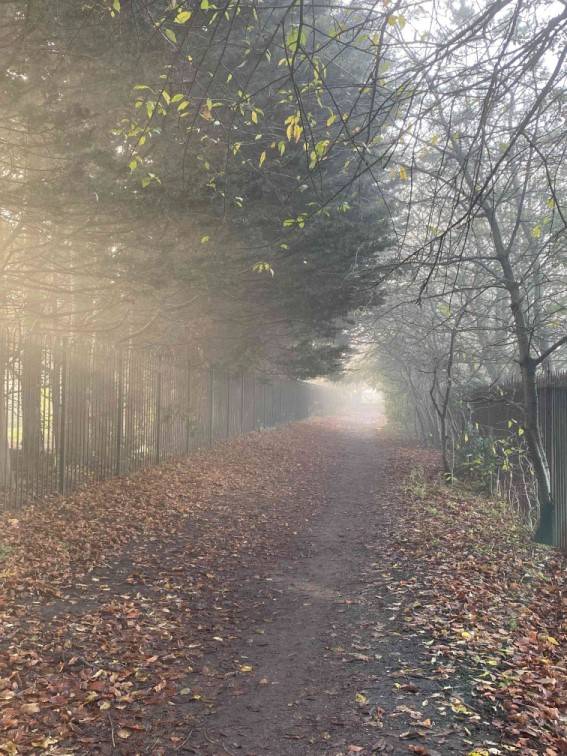 Dartford, Kent, Foggy December morning....