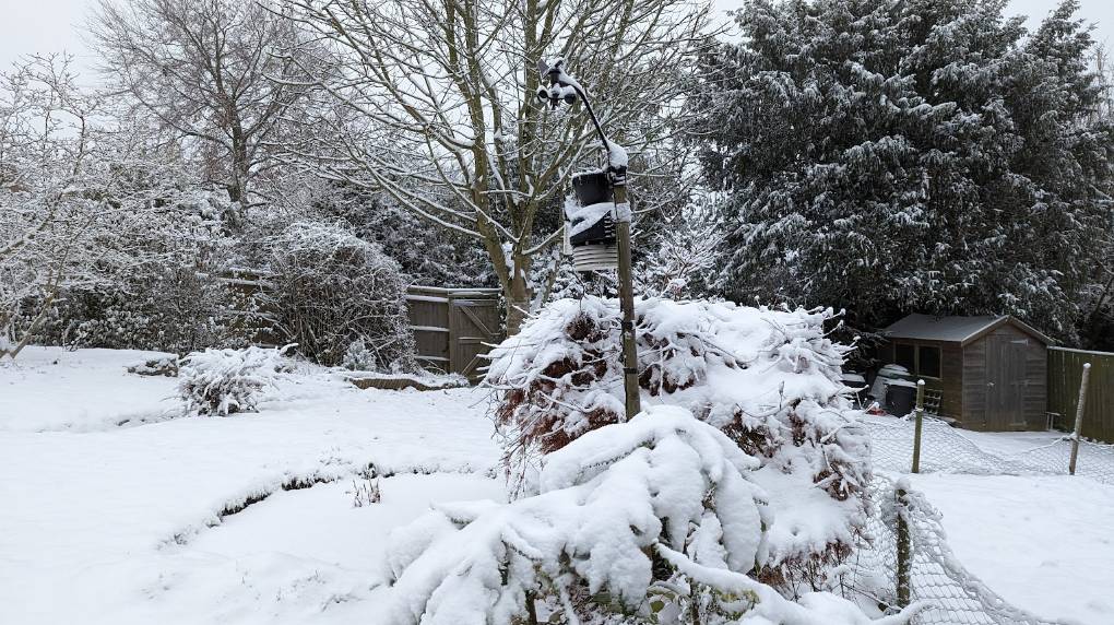 Berkhamsted, Herts, Snowe in Berkhamsted, December 2022...