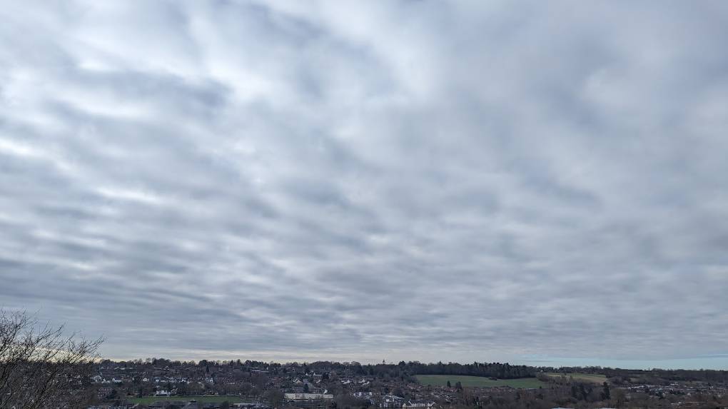 Berkhamsted, , A raw January day....