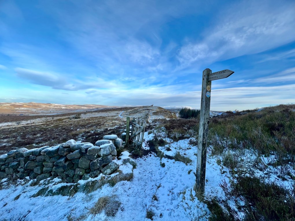 leek, staffordshire, Last day of the cold spell before more stormy weather approaches .....