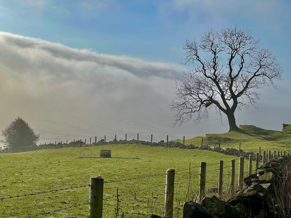 leek, staffordshire, Misty to start the day but the sun breaking through later.....