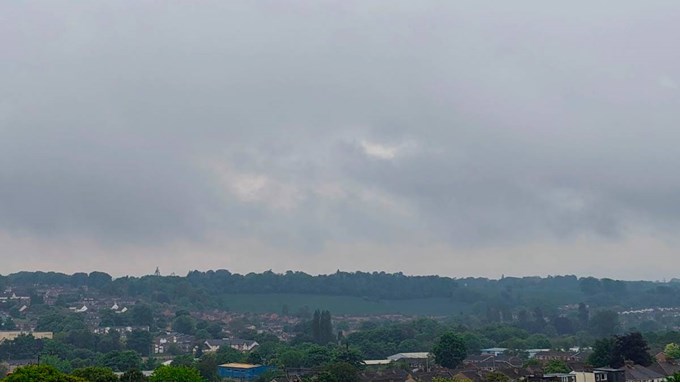 Overcast and wet weather. Posted by Brian Gaze