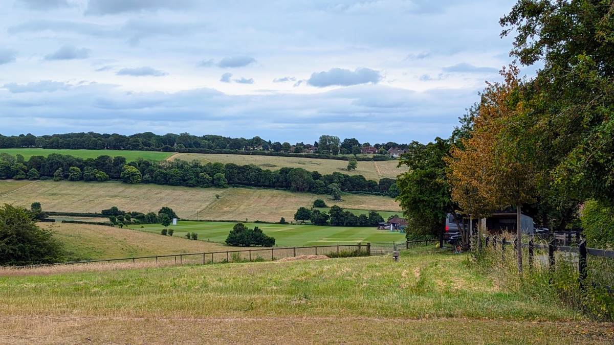 Berkhamsted, Herts, Overcast weather in early July...