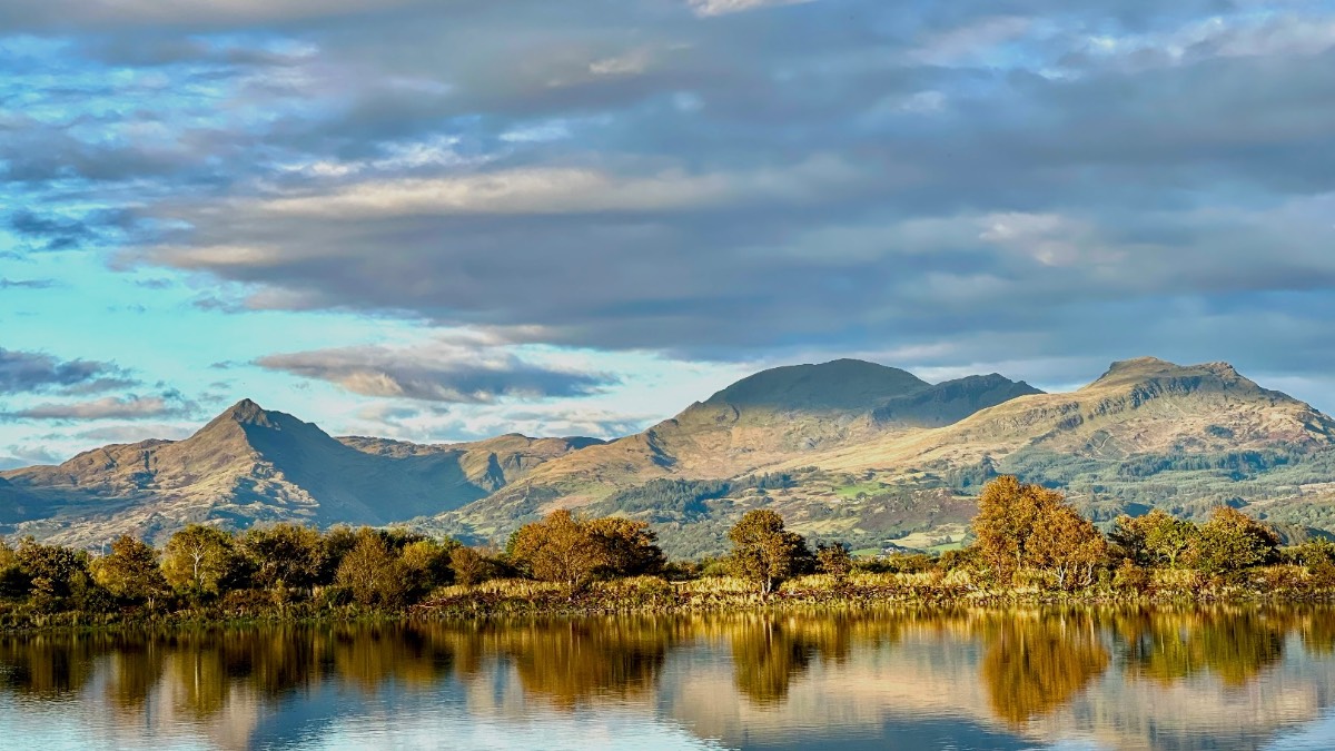 Porthmadog, Gwynedd, Porthmadog last month after a very wet day....